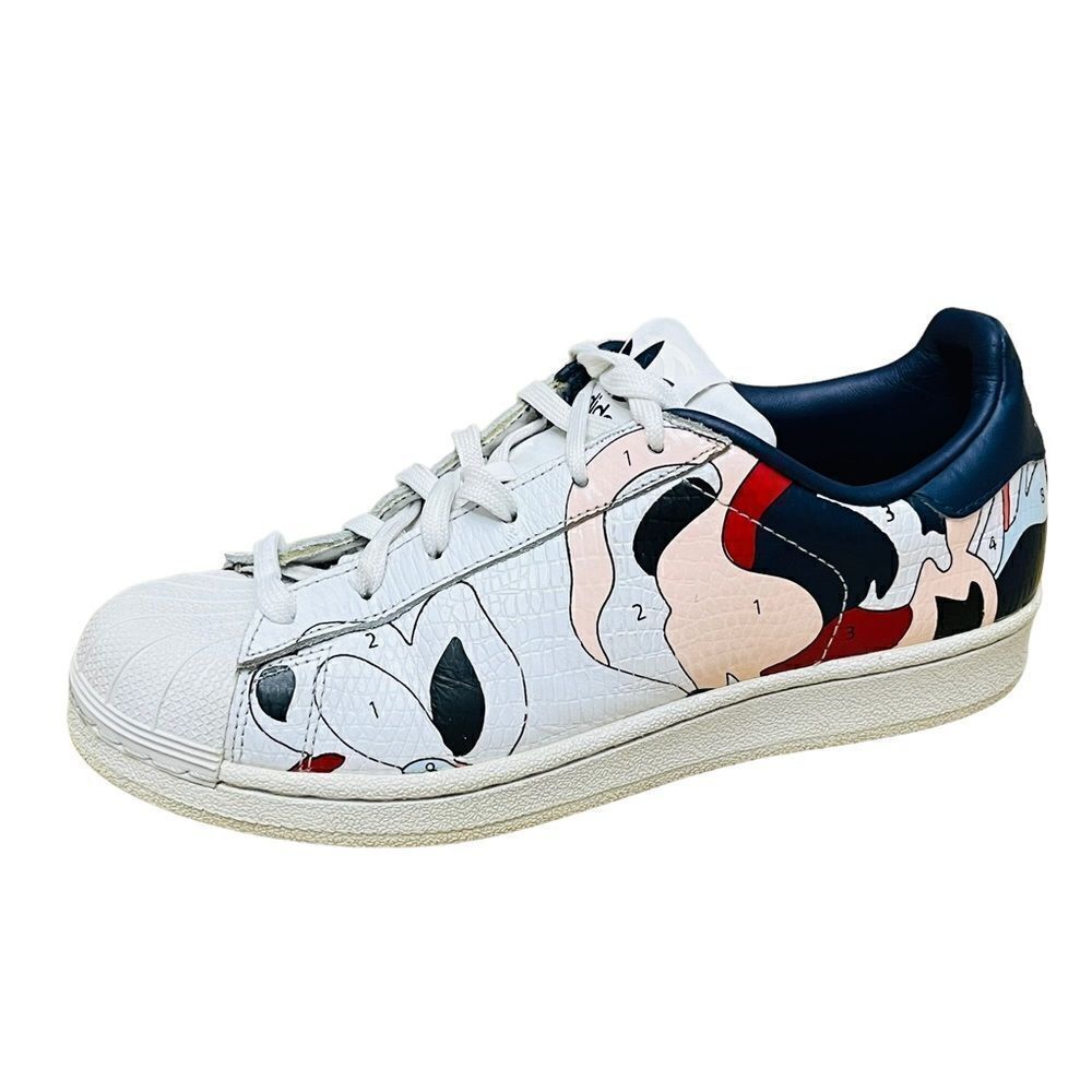 Adidas Originals X Rita Ora Paint Print Superstar Women’s Sneakers
